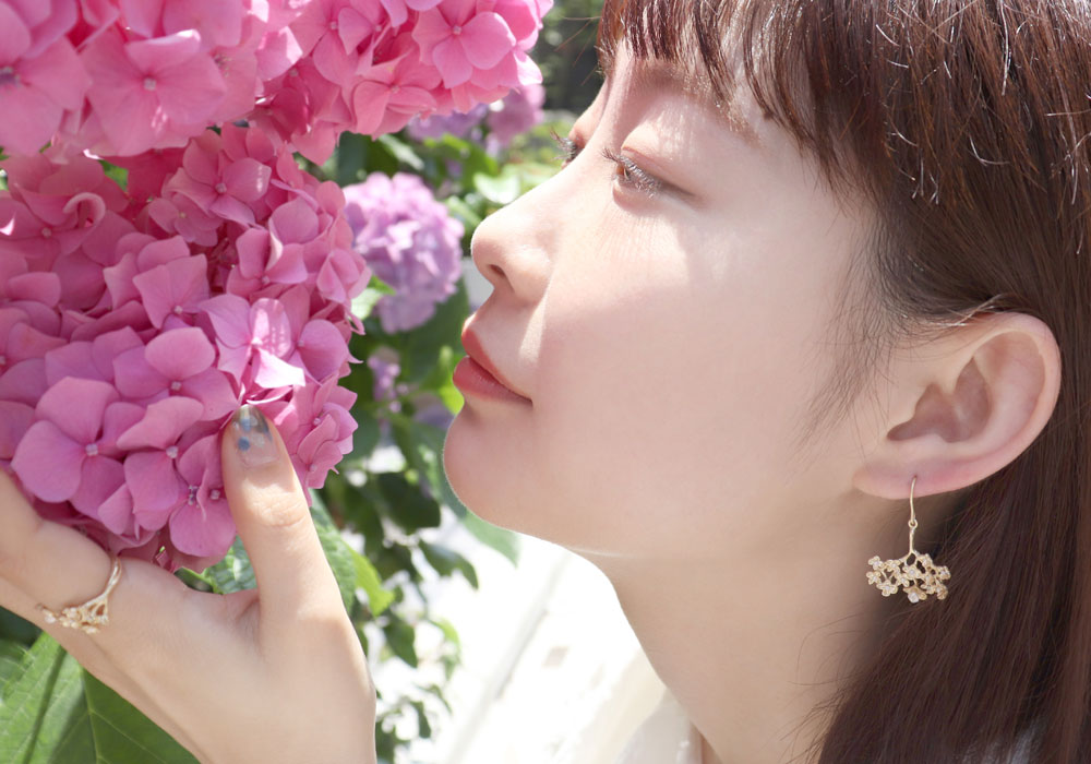 Ayatorie｜紫陽花のアクセサリー - OSEWAYAオンラインストア 